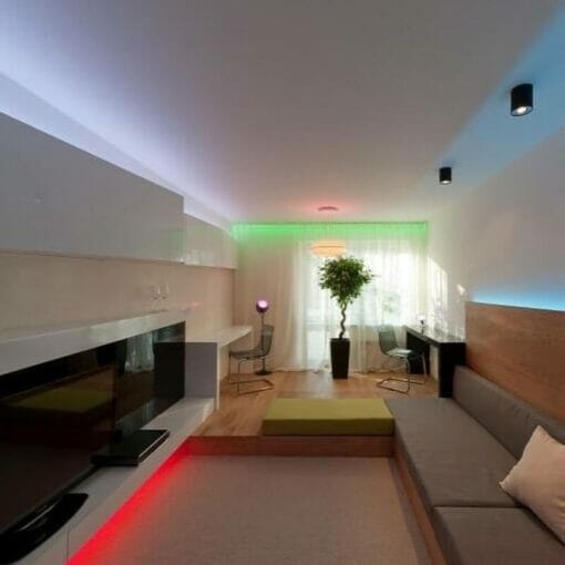 bluetooth led strip living room