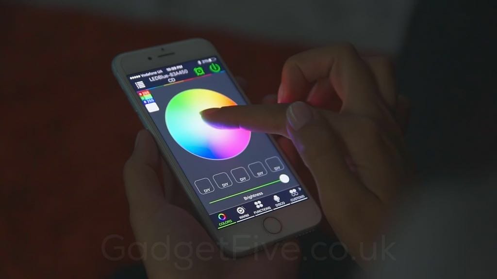 led rgbw bluetooth strip mobile app view led rgbw bluetooth strip mobile app view