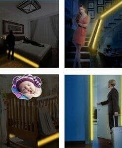 Motion Sensor Door Frame Crib Light