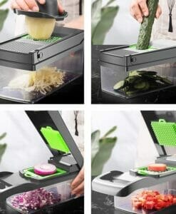 12-in-1-Multifunctional Slicer Dicer Chopper For Vegetables & Fruit